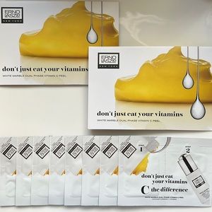 Erno Laszlo White Marble Dual Phase Vitamin C Peel | 10 Packets | New, No Box